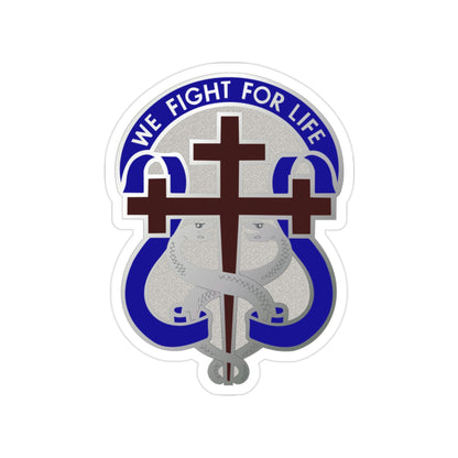 116 Surgical Hospital (U.S. Army) Transparent STICKER Die-Cut Vinyl Decal-2 Inch-The Sticker Space