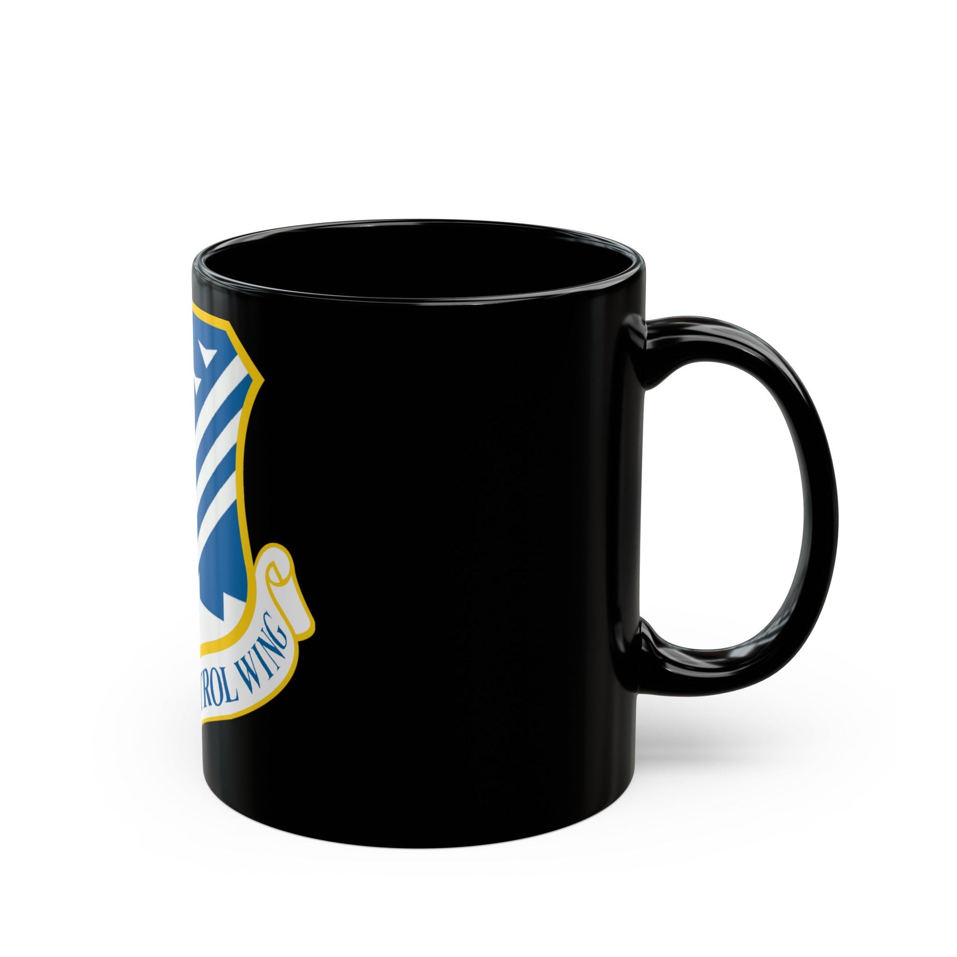 116th Air Control Wing (U.S. Air Force) Black Coffee Mug-The Sticker Space