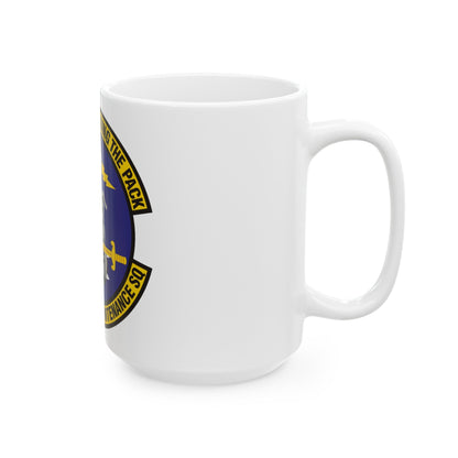 116th Aircraft Maintenance Squadron (U.S. Air Force) White Coffee Mug-The Sticker Space