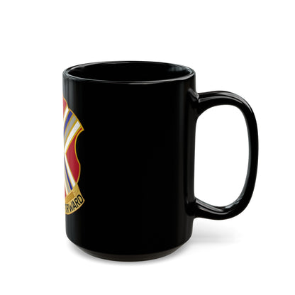 116th Infantry Regiment (U.S. Army) Black Coffee Mug-The Sticker Space