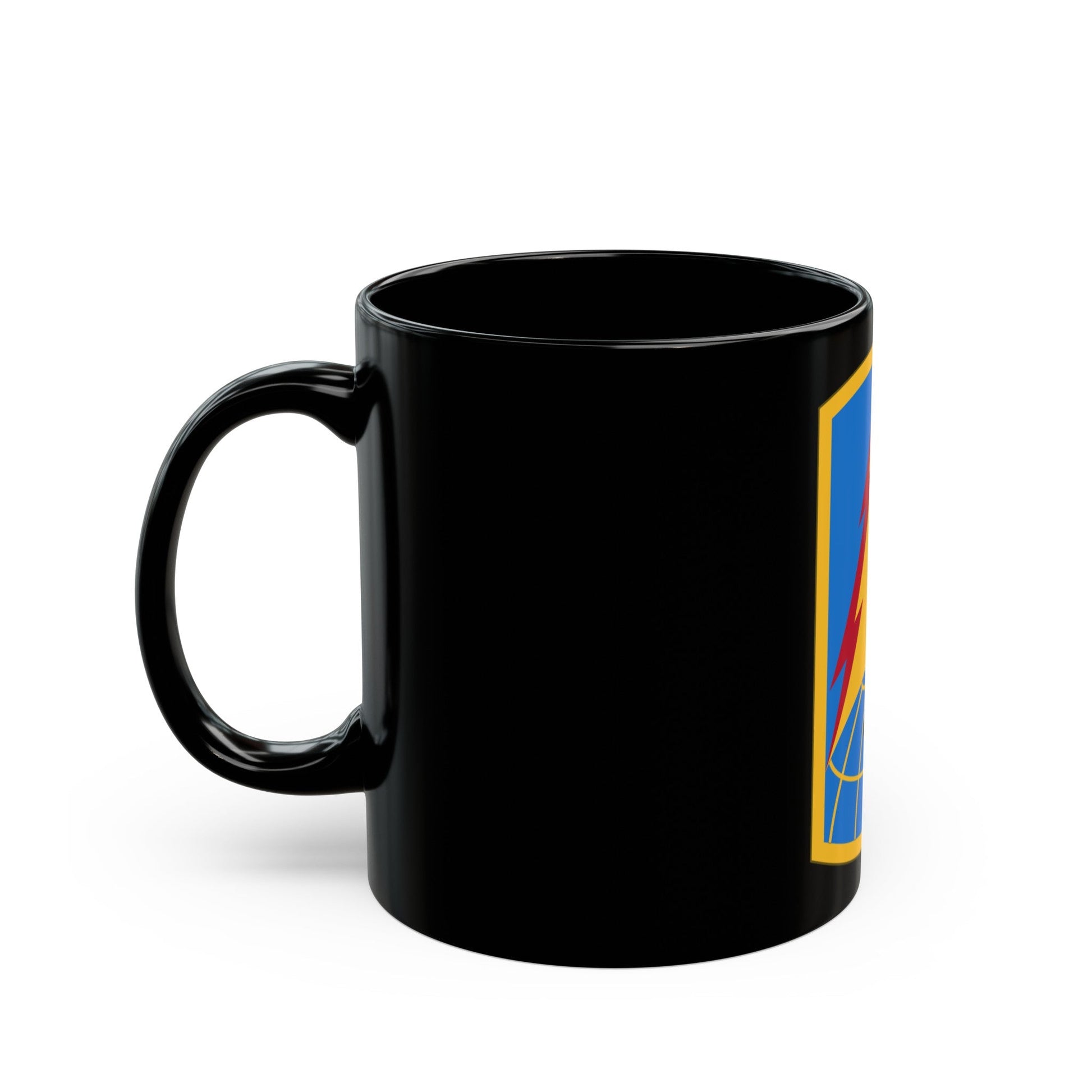 116th Military Intelligence Brigade (U.S. Army) Black Coffee Mug-The Sticker Space