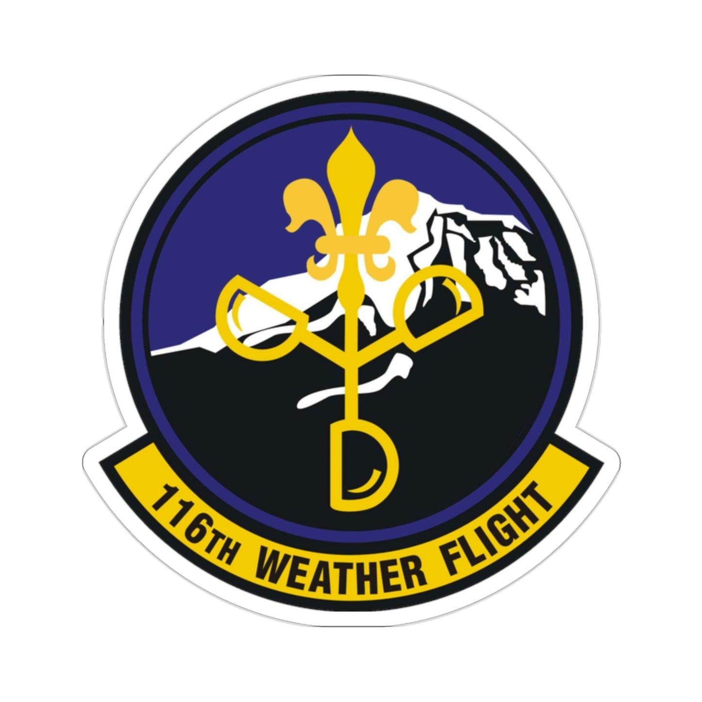 116th Weather Flight (U.S. Air Force) STICKER Vinyl Die-Cut Decal-2 Inch-The Sticker Space