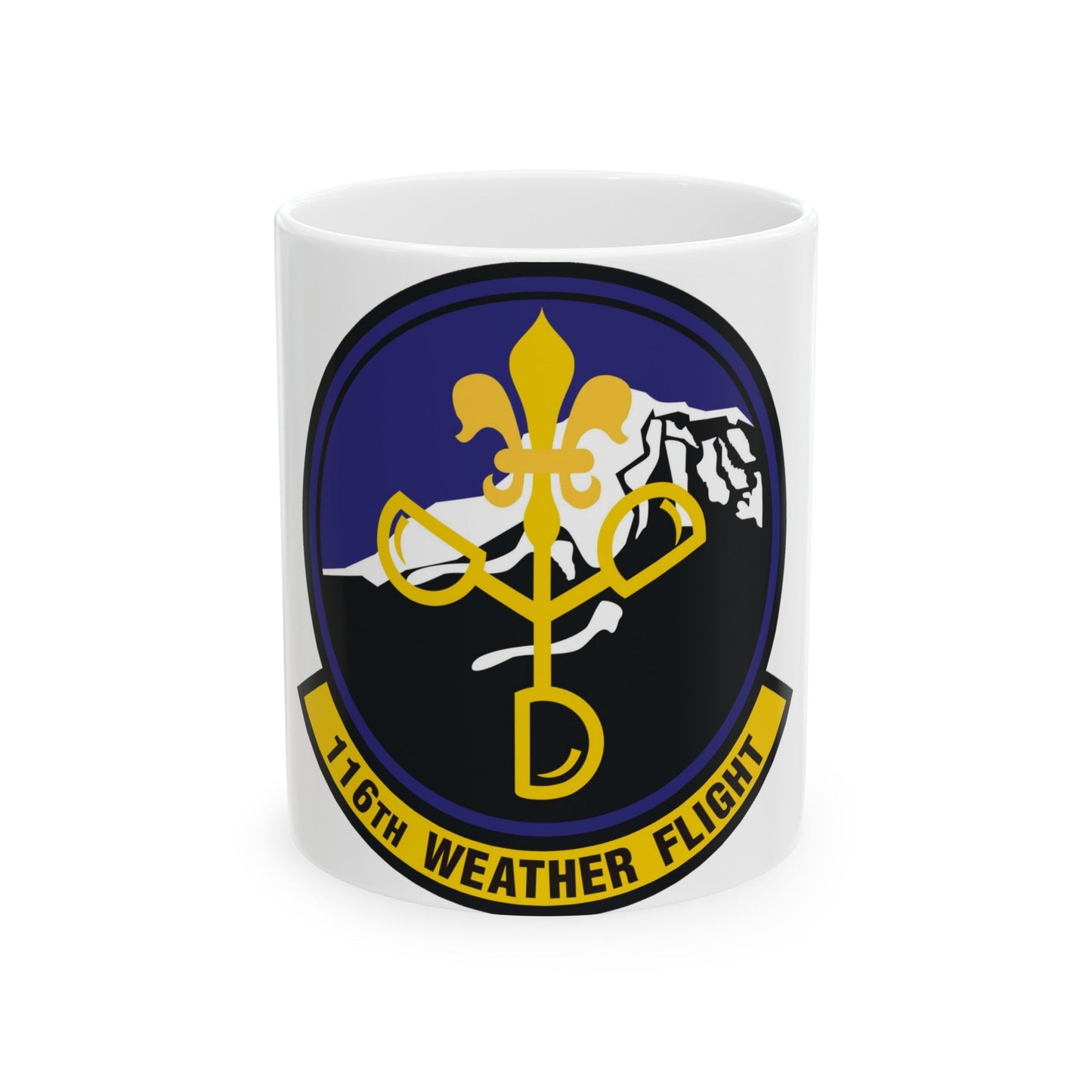 116th Weather Flight (U.S. Air Force) White Coffee Mug-11oz-The Sticker Space