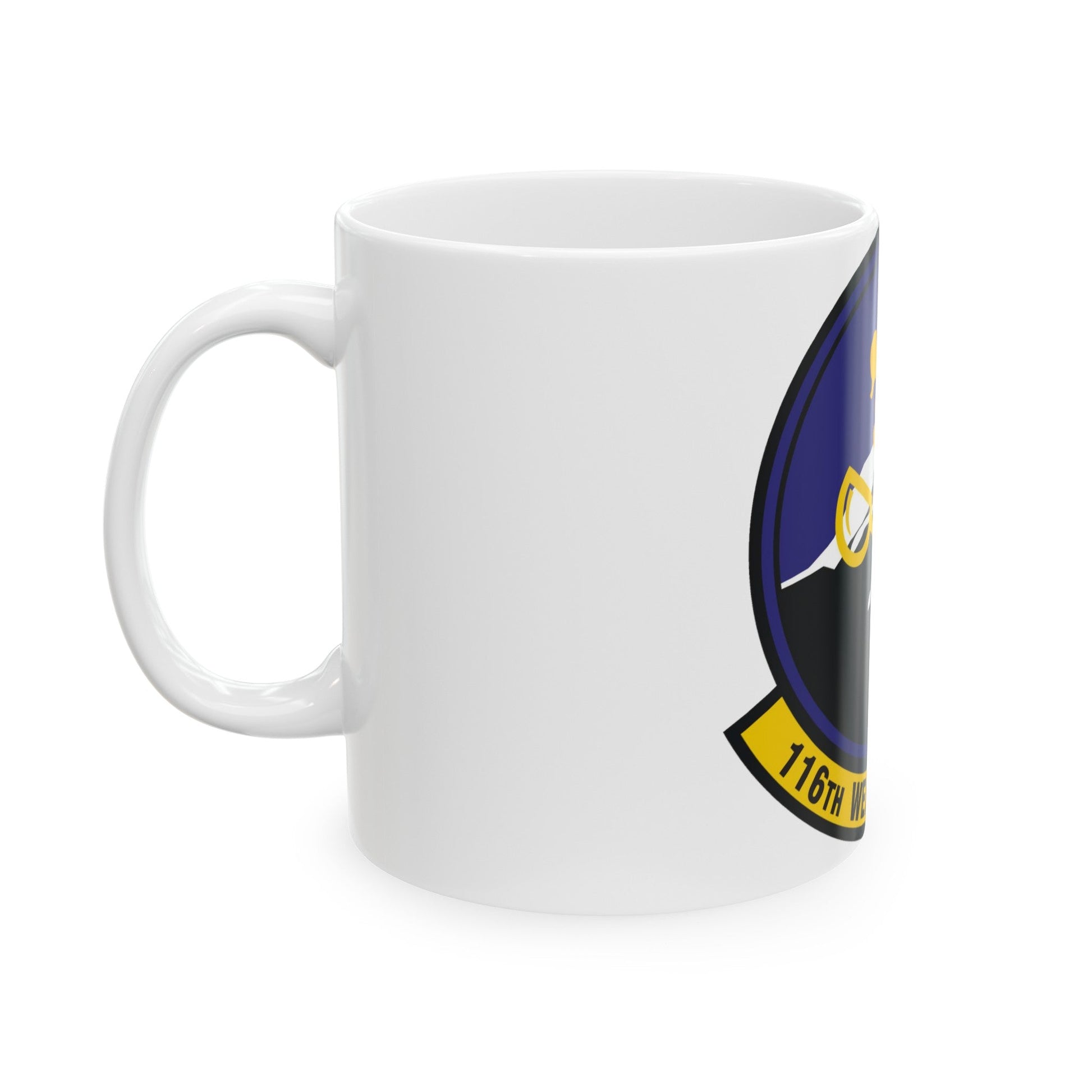 116th Weather Flight (U.S. Air Force) White Coffee Mug-The Sticker Space