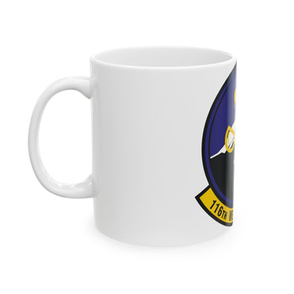 116th Weather Flight (U.S. Air Force) White Coffee Mug-The Sticker Space