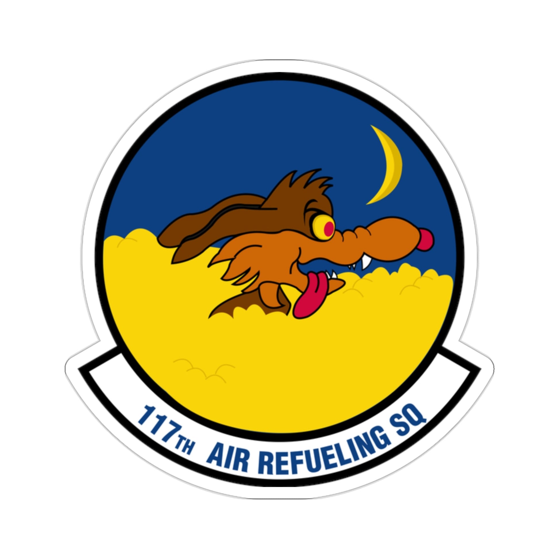 117 Air Refueling Squadron (U.S. Air Force) STICKER Vinyl Die-Cut Decal-2 Inch-The Sticker Space