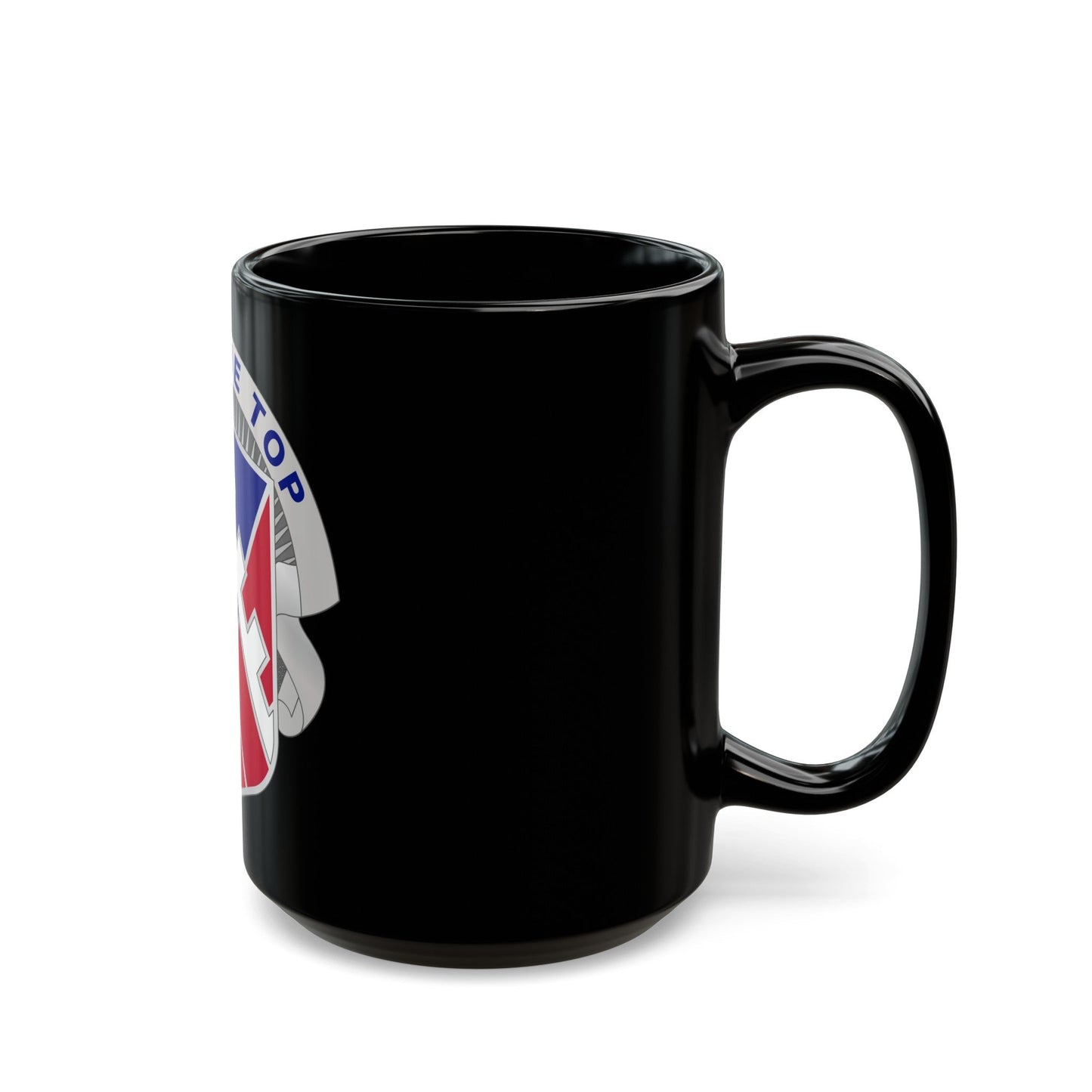 117 Engineer Brigade 2 (U.S. Army) Black Coffee Mug-The Sticker Space