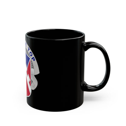 117 Engineer Brigade 2 (U.S. Army) Black Coffee Mug-The Sticker Space