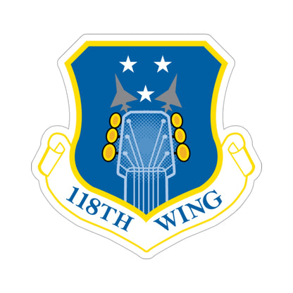 118th Wing ANG (U.S. Air Force) STICKER Vinyl Die-Cut Decal-3 Inch-The Sticker Space