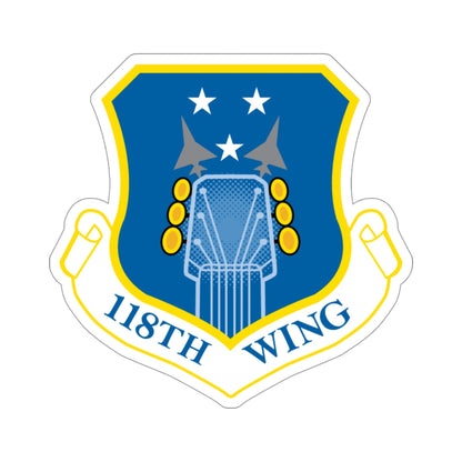 118th Wing ANG (U.S. Air Force) STICKER Vinyl Die-Cut Decal-4 Inch-The Sticker Space