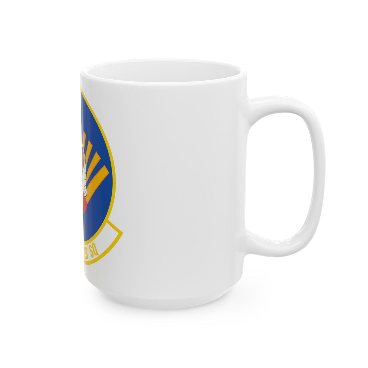 119 Fighter Squadron (U.S. Air Force) White Coffee Mug-The Sticker Space