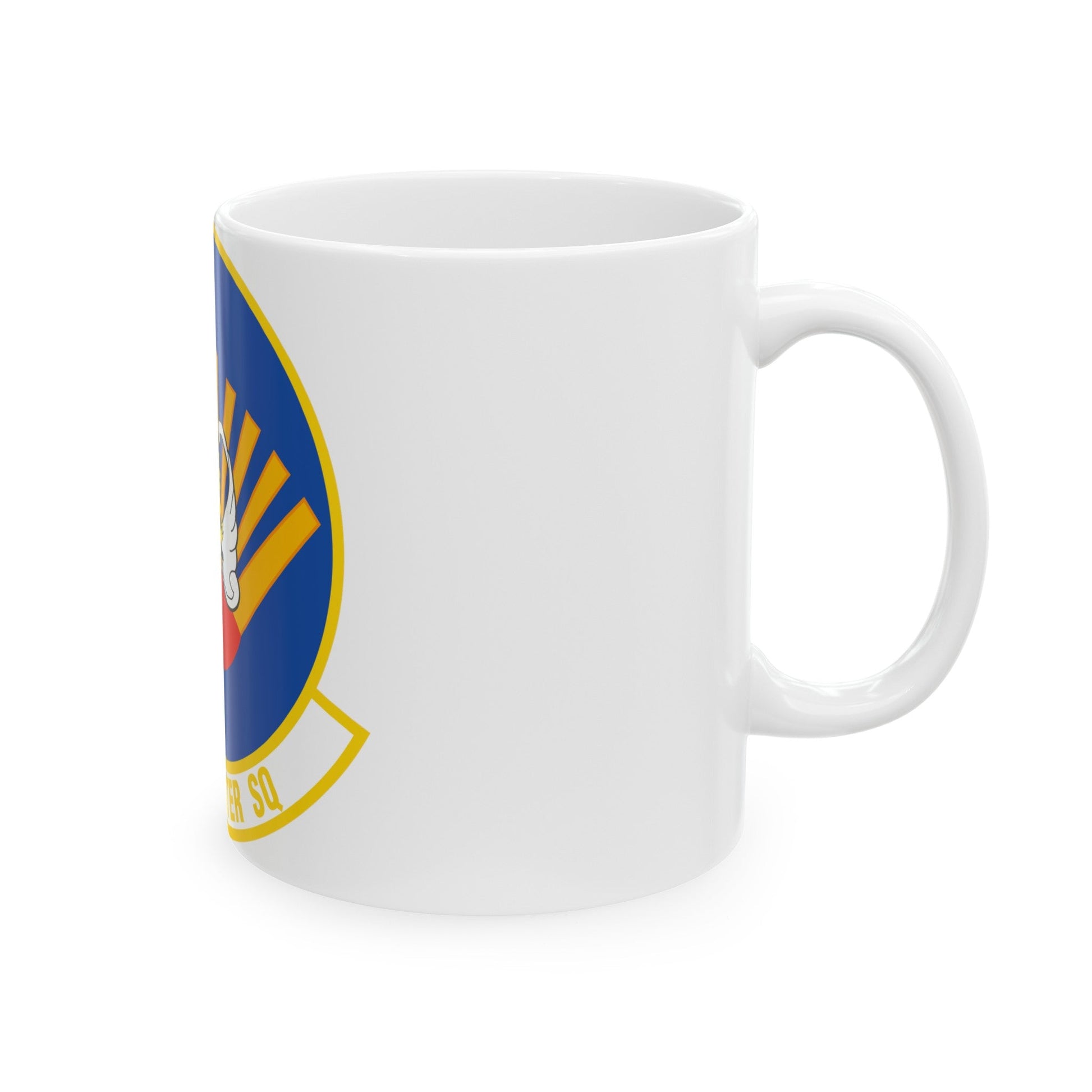 119 Fighter Squadron (U.S. Air Force) White Coffee Mug-The Sticker Space