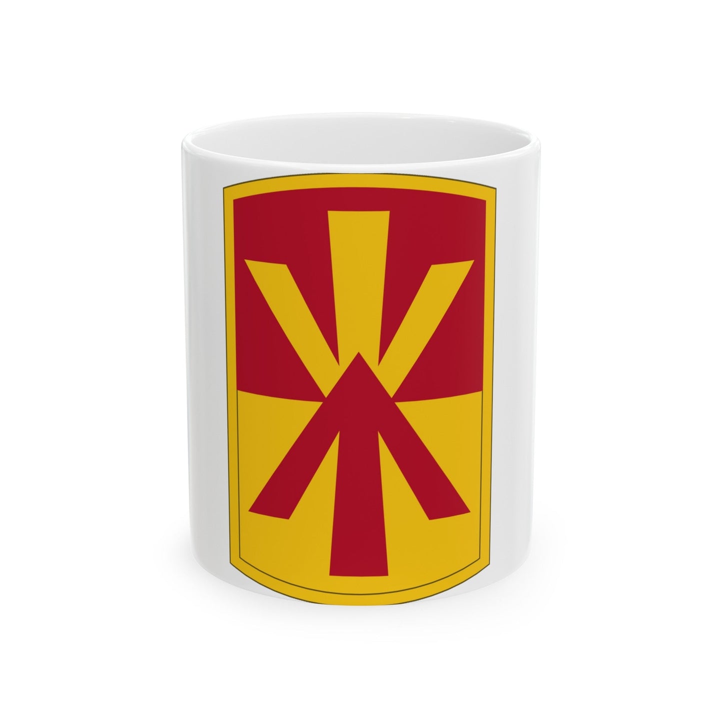11th Air Defense Artillery Brigade (U.S. Army) White Coffee Mug-11oz-The Sticker Space