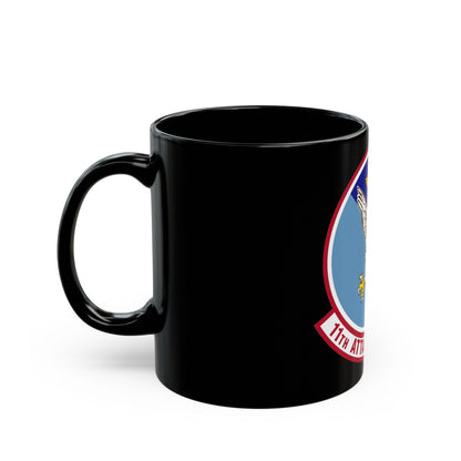11th Attack Squadron (U.S. Air Force) Black Coffee Mug-The Sticker Space