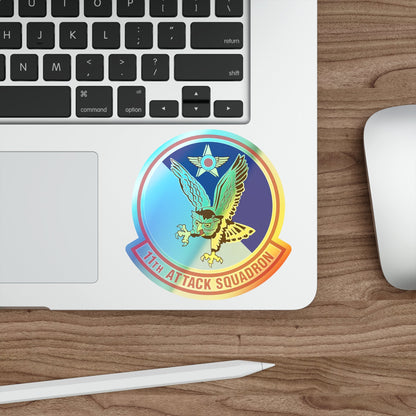 11th Attack Squadron (U.S. Air Force) Holographic STICKER Die-Cut Vinyl Decal-The Sticker Space