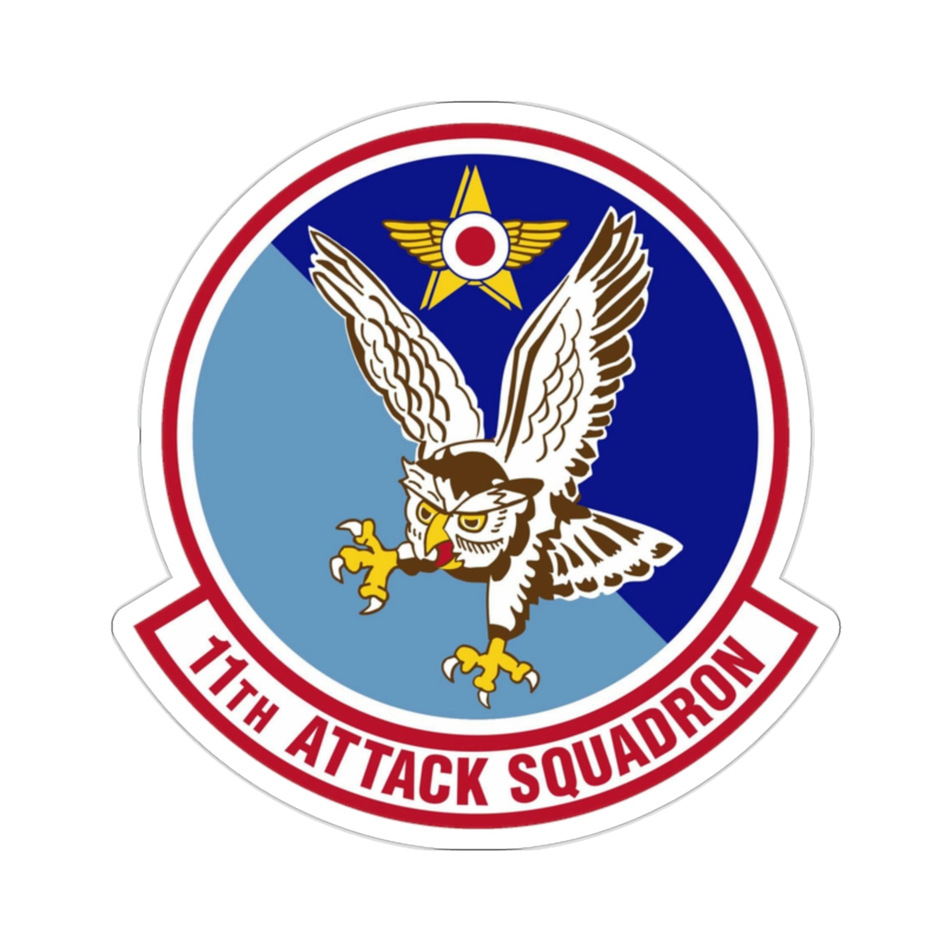 11th Attack Squadron (U.S. Air Force) STICKER Vinyl Die-Cut Decal-2 Inch-The Sticker Space