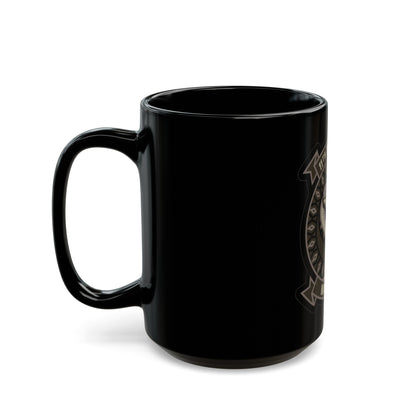 11th DENCO DET Mamushi (U.S. Navy) Black Coffee Mug-The Sticker Space