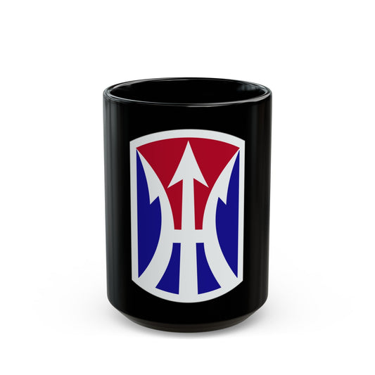 11TH INFANTRY BRIGADE (U.S. Army) Black Coffee Mug-15oz-The Sticker Space