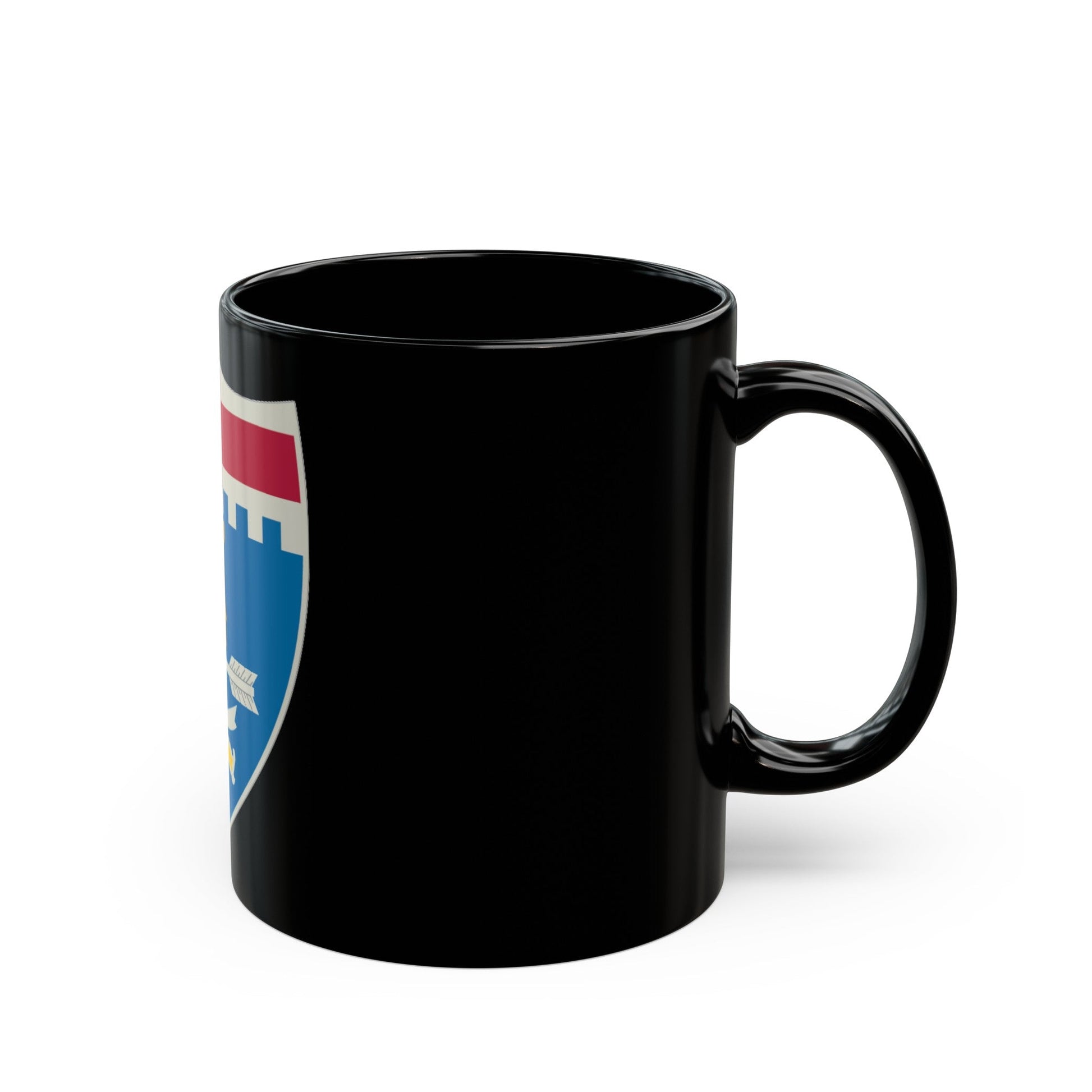 11th Infantry Regiment (U.S. Army) Black Coffee Mug-The Sticker Space