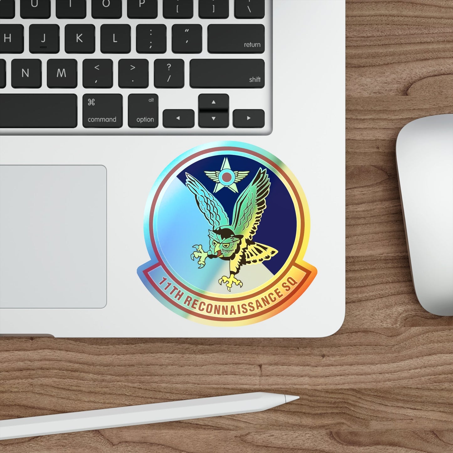 11th Reconnaissance Squadron (U.S. Air Force) Holographic STICKER Die-Cut Vinyl Decal-The Sticker Space