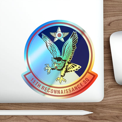 11th Reconnaissance Squadron (U.S. Air Force) Holographic STICKER Die-Cut Vinyl Decal-The Sticker Space