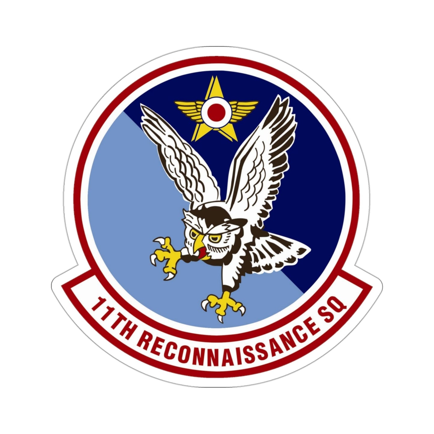 11th Reconnaissance Squadron (U.S. Air Force) STICKER Vinyl Die-Cut Decal-3 Inch-The Sticker Space