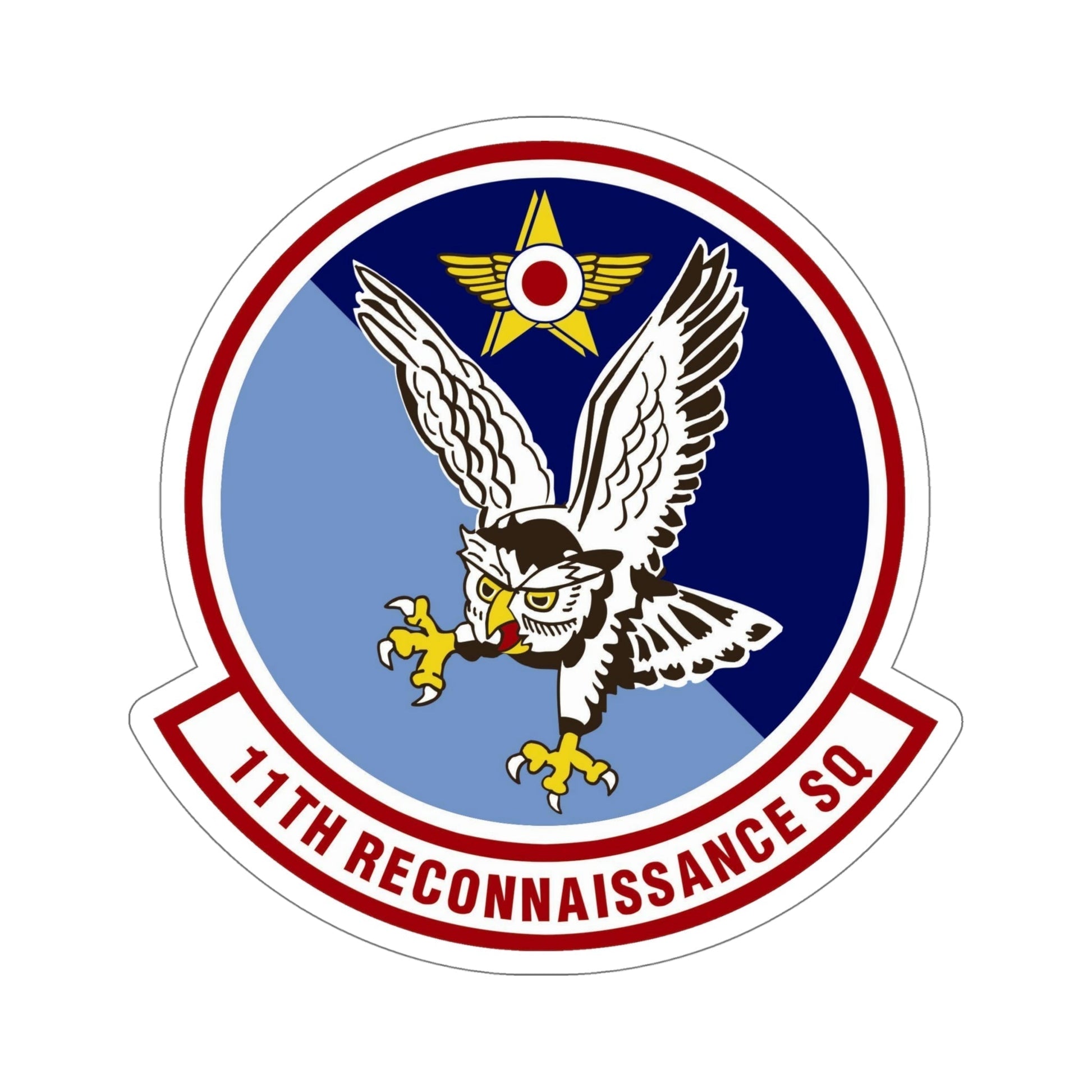 11th Reconnaissance Squadron (U.S. Air Force) STICKER Vinyl Die-Cut Decal-6 Inch-The Sticker Space