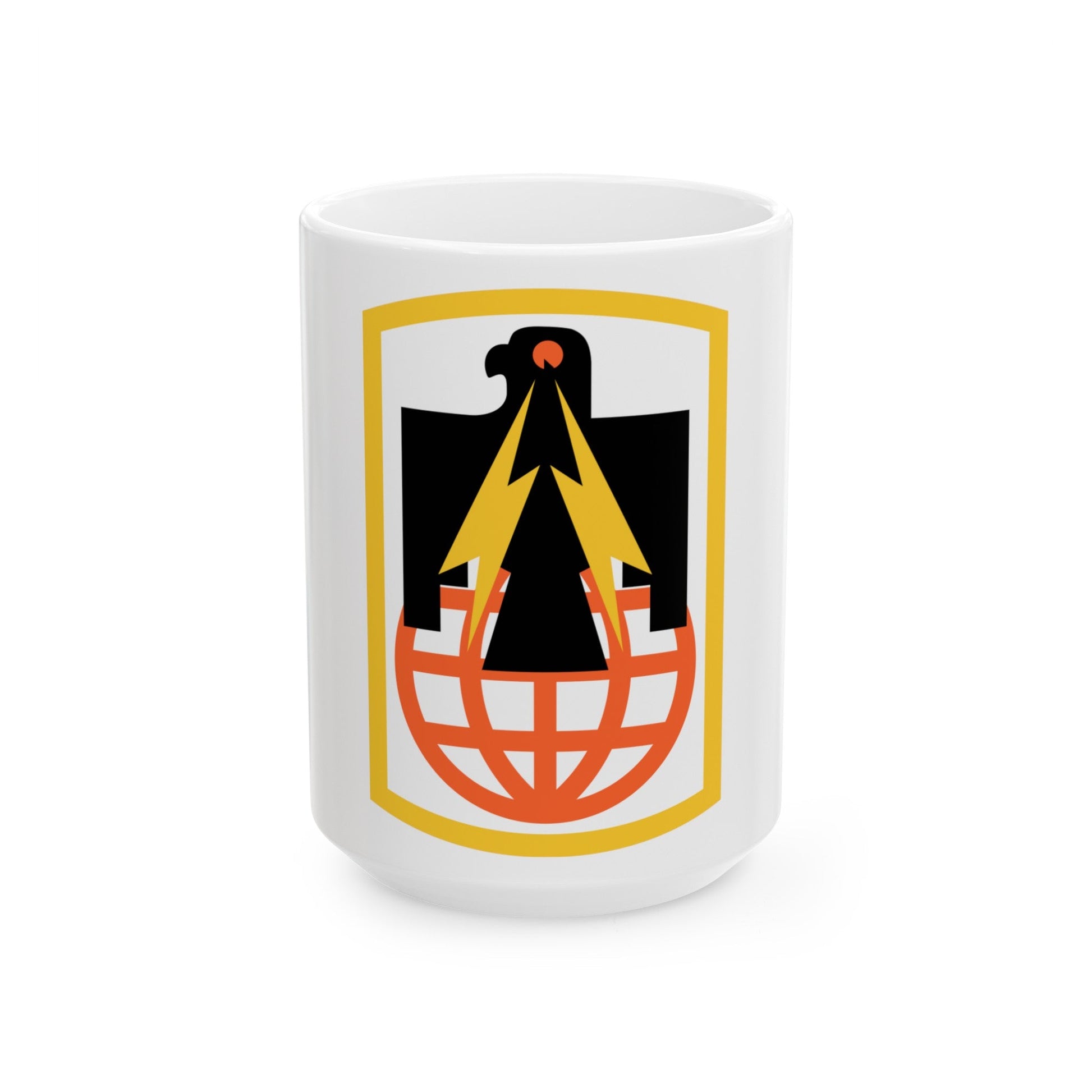 11th Signal Brigade (U.S. Army) White Coffee Mug-15oz-The Sticker Space