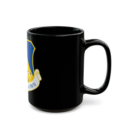 11th Wing (U.S. Air Force) Black Coffee Mug-The Sticker Space