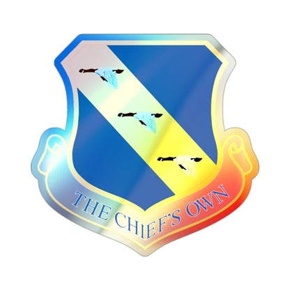 11th Wing (U.S. Air Force) Holographic STICKER Die-Cut Vinyl Decal-2 Inch-The Sticker Space