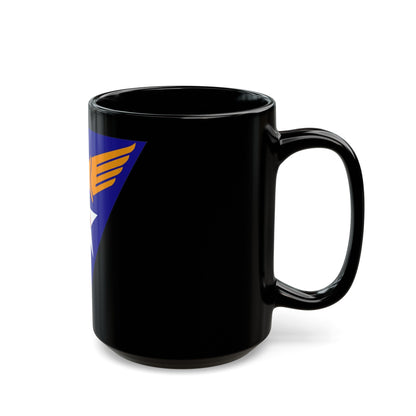 12 Air Force (U.S. Army) Black Coffee Mug-The Sticker Space