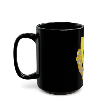 12 Cavalry Regiment (U.S. Army) Black Coffee Mug-The Sticker Space
