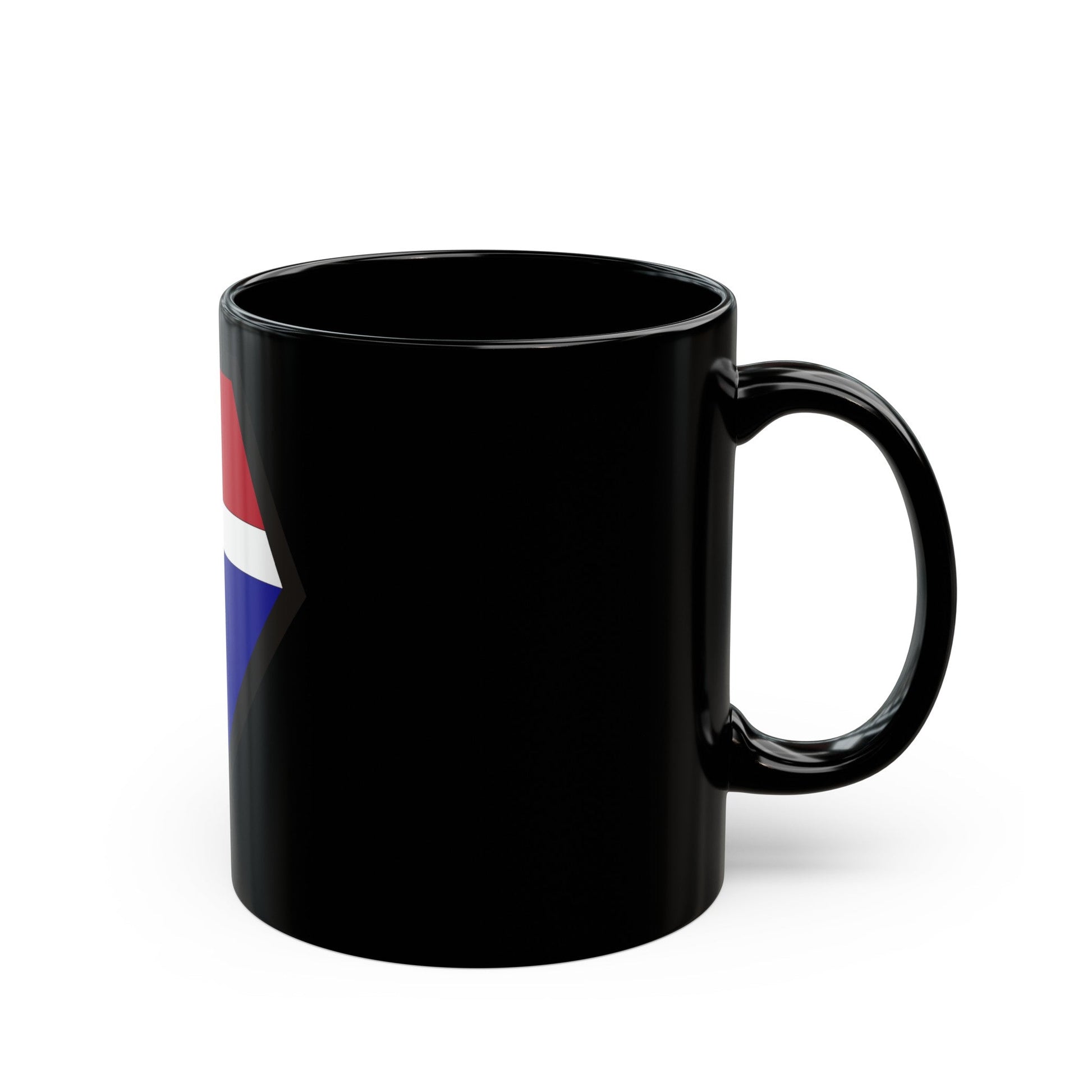 12 Group (U.S. Army) Black Coffee Mug-The Sticker Space