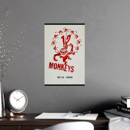 12 Monkeys 1995 - Matte Paper Movie Poster-The Sticker Space