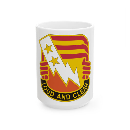 12 Signal Group (U.S. Army) White Coffee Mug-15oz-The Sticker Space