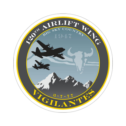 120th Airlift Wing (U.S. Air Force) STICKER Vinyl Die-Cut Decal-2 Inch-The Sticker Space