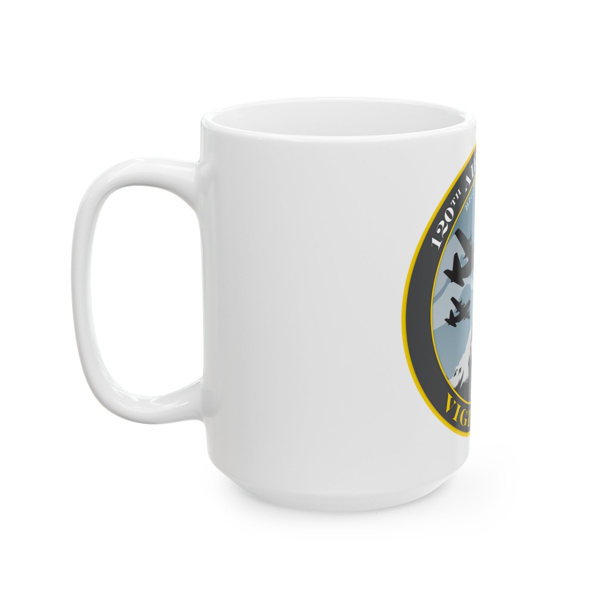 120th Airlift Wing (U.S. Air Force) White Coffee Mug-The Sticker Space