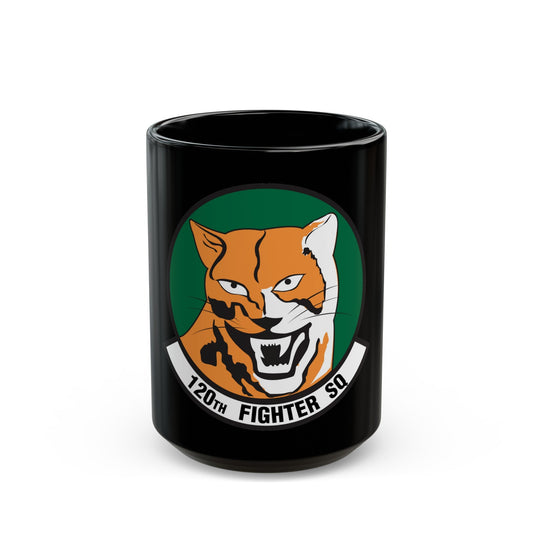 120th Fighter Squadron (U.S. Air Force) Black Coffee Mug