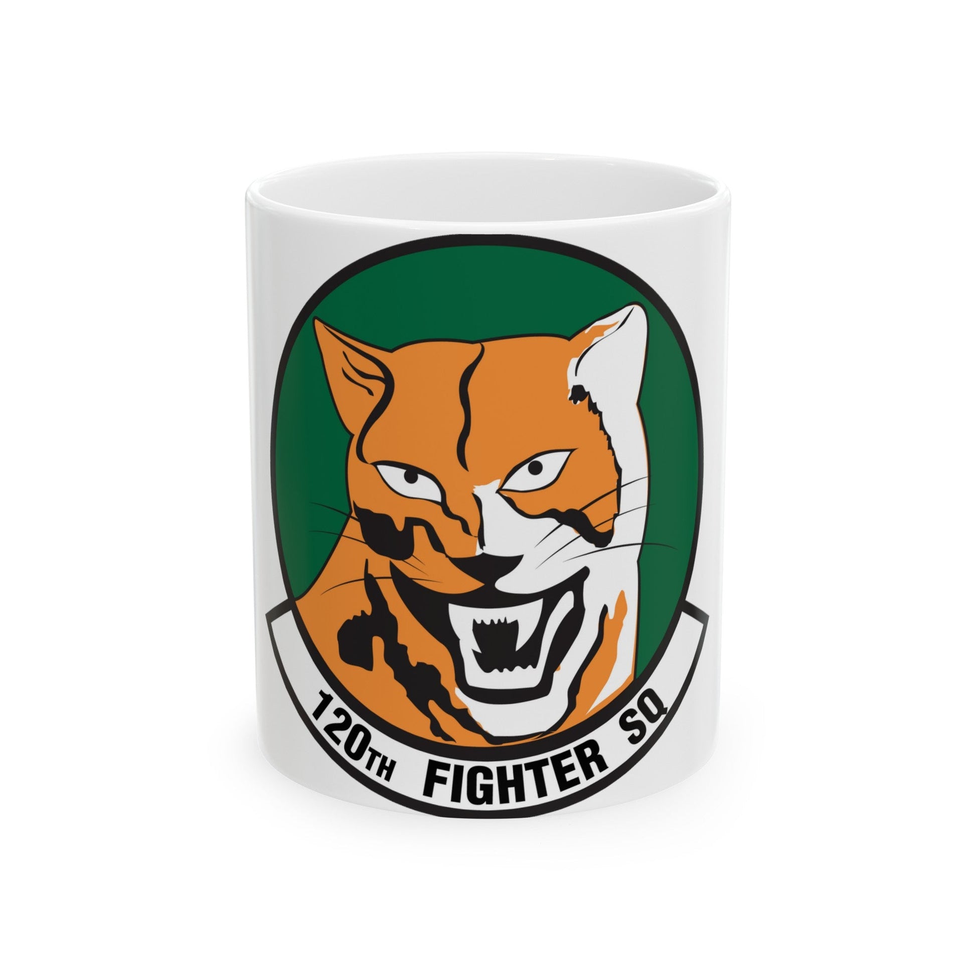 120th Fighter Squadron (U.S. Air Force) White Coffee Mug-11oz-The Sticker Space