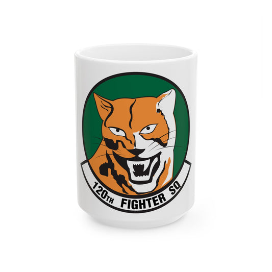 120th Fighter Squadron (U.S. Air Force) White Coffee Mug
