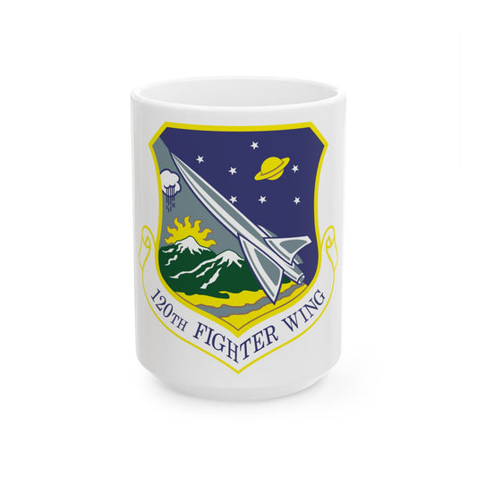 120th Fighter Wing (U.S. Air Force) White Coffee Mug