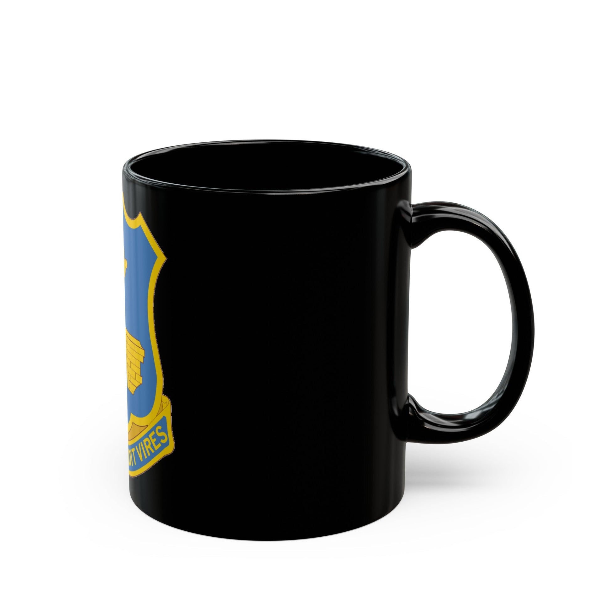 120th Infantry Regiment (U.S. Army) Black Coffee Mug-The Sticker Space