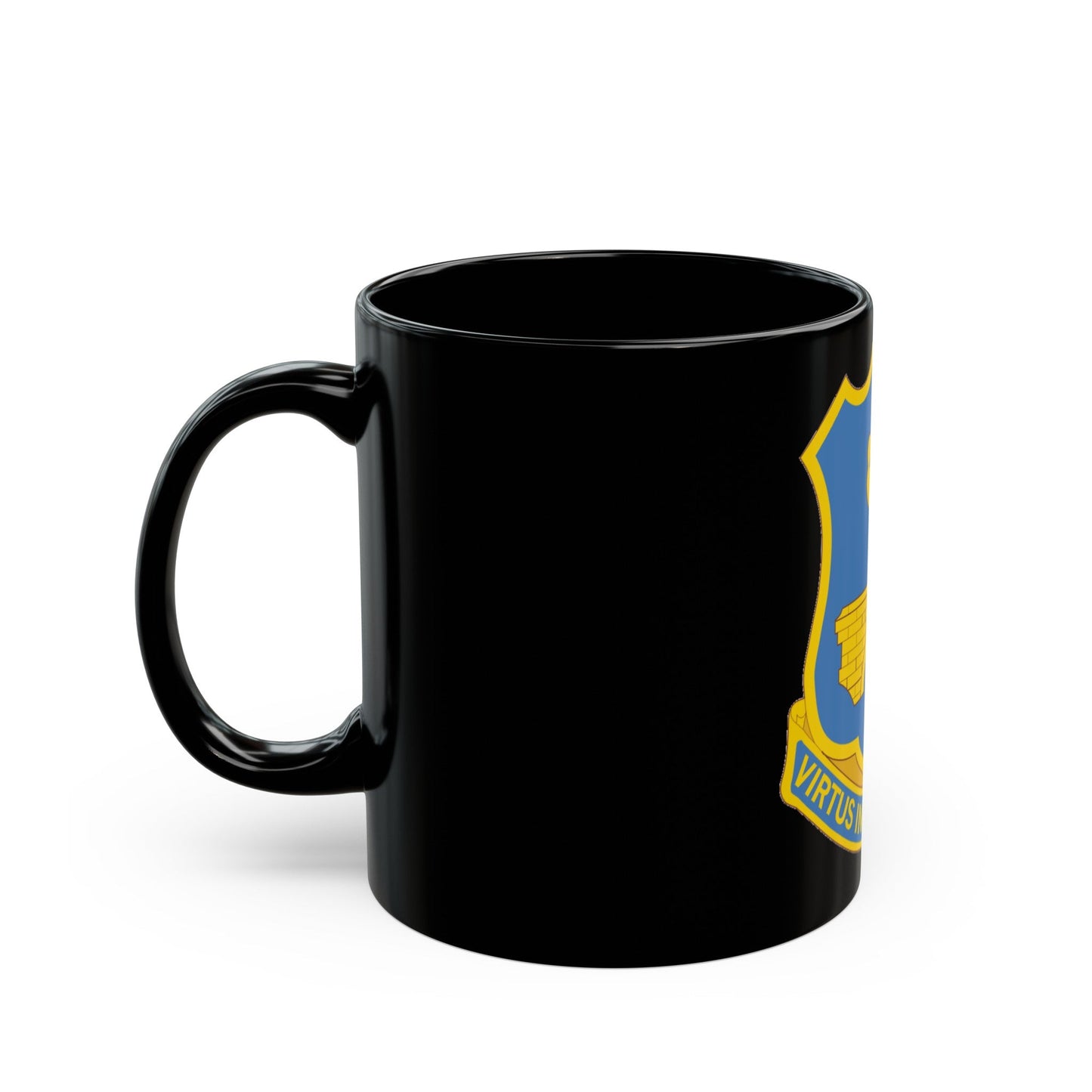 120th Infantry Regiment (U.S. Army) Black Coffee Mug-The Sticker Space