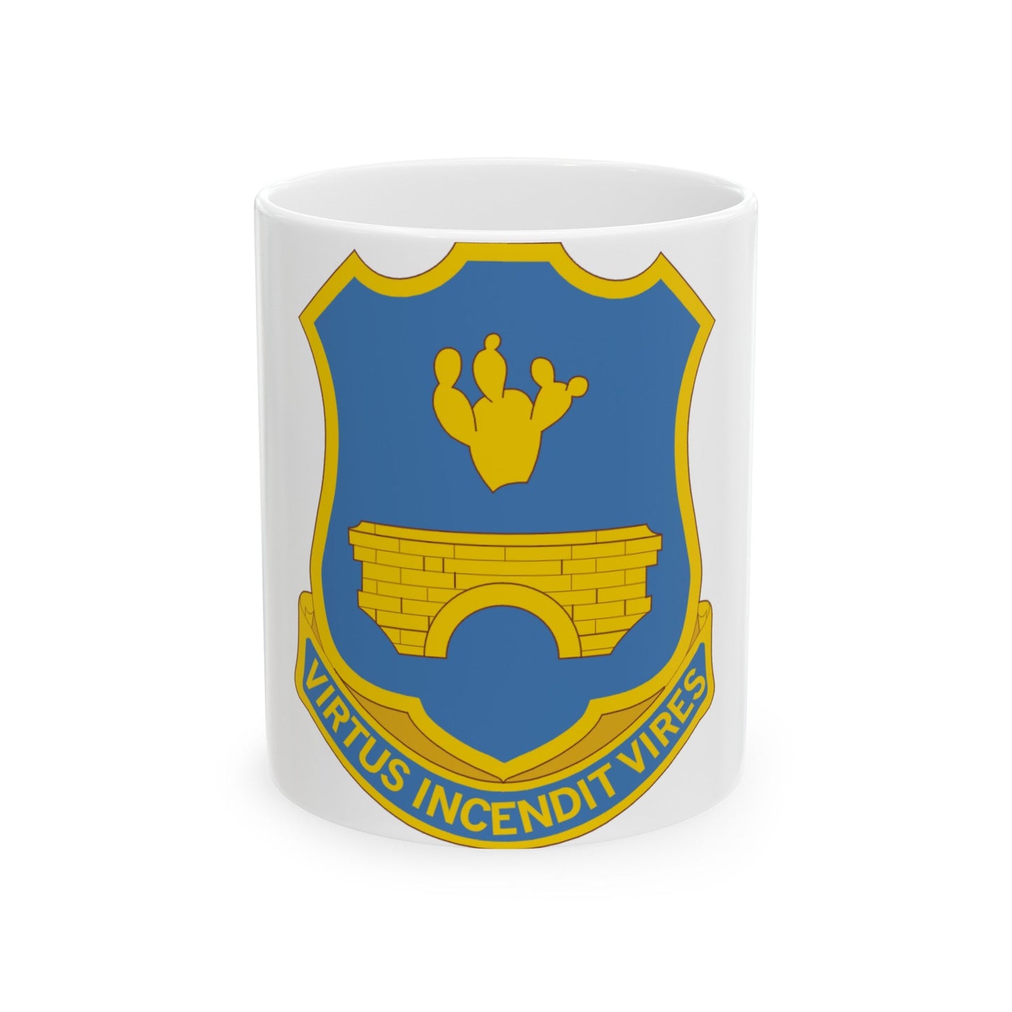 120th Infantry Regiment (U.S. Army) White Coffee Mug-11oz-The Sticker Space