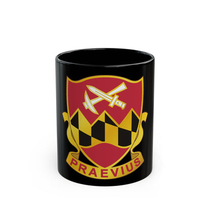 121 Engineer Battalion (U.S. Army) Black Coffee Mug-11oz-The Sticker Space