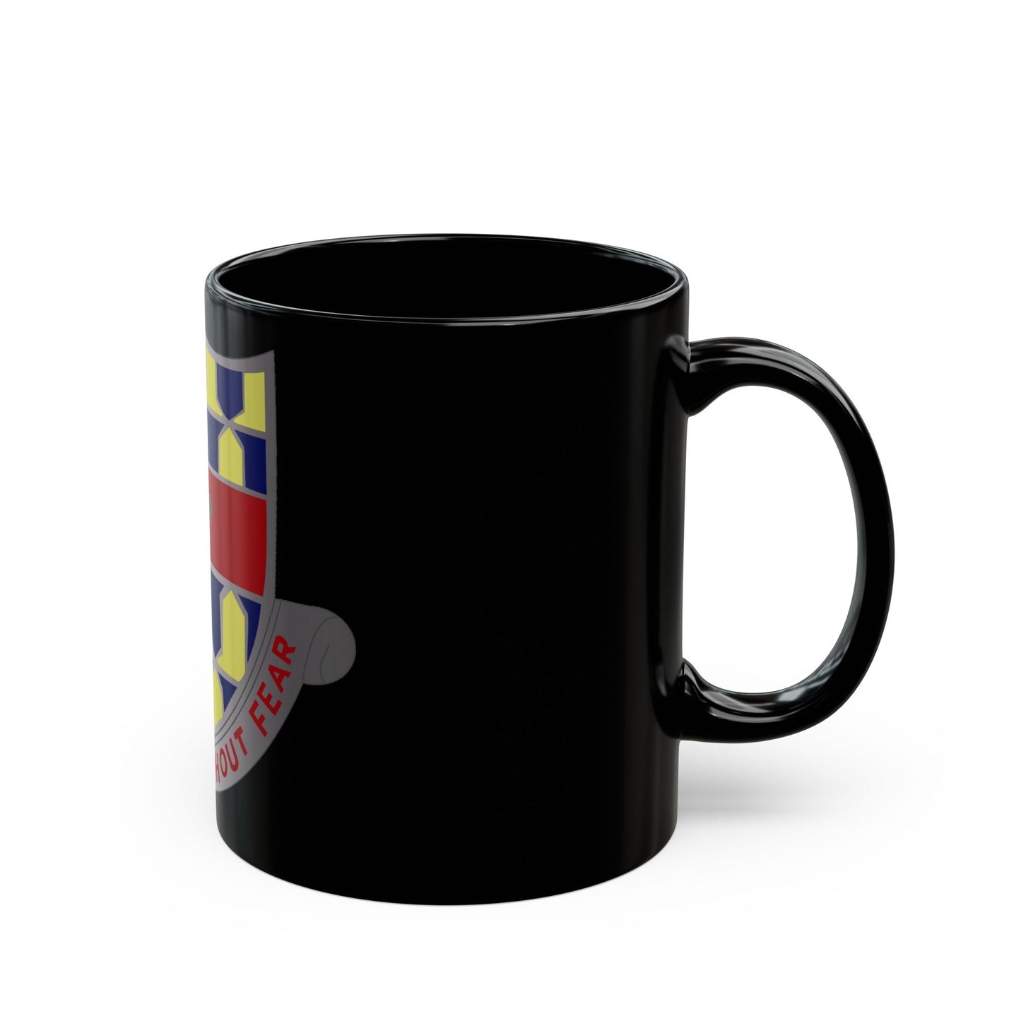 122 Cavalry Regiment (U.S. Army) Black Coffee Mug-The Sticker Space