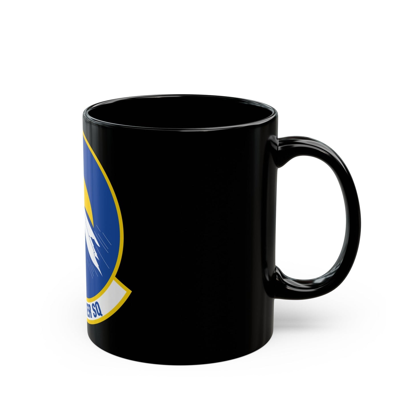122 Fighter Squadron (U.S. Air Force) Black Coffee Mug-The Sticker Space