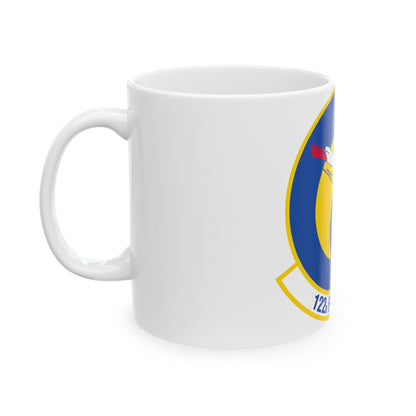 122 Fighter Squadron (U.S. Air Force) White Coffee Mug-The Sticker Space