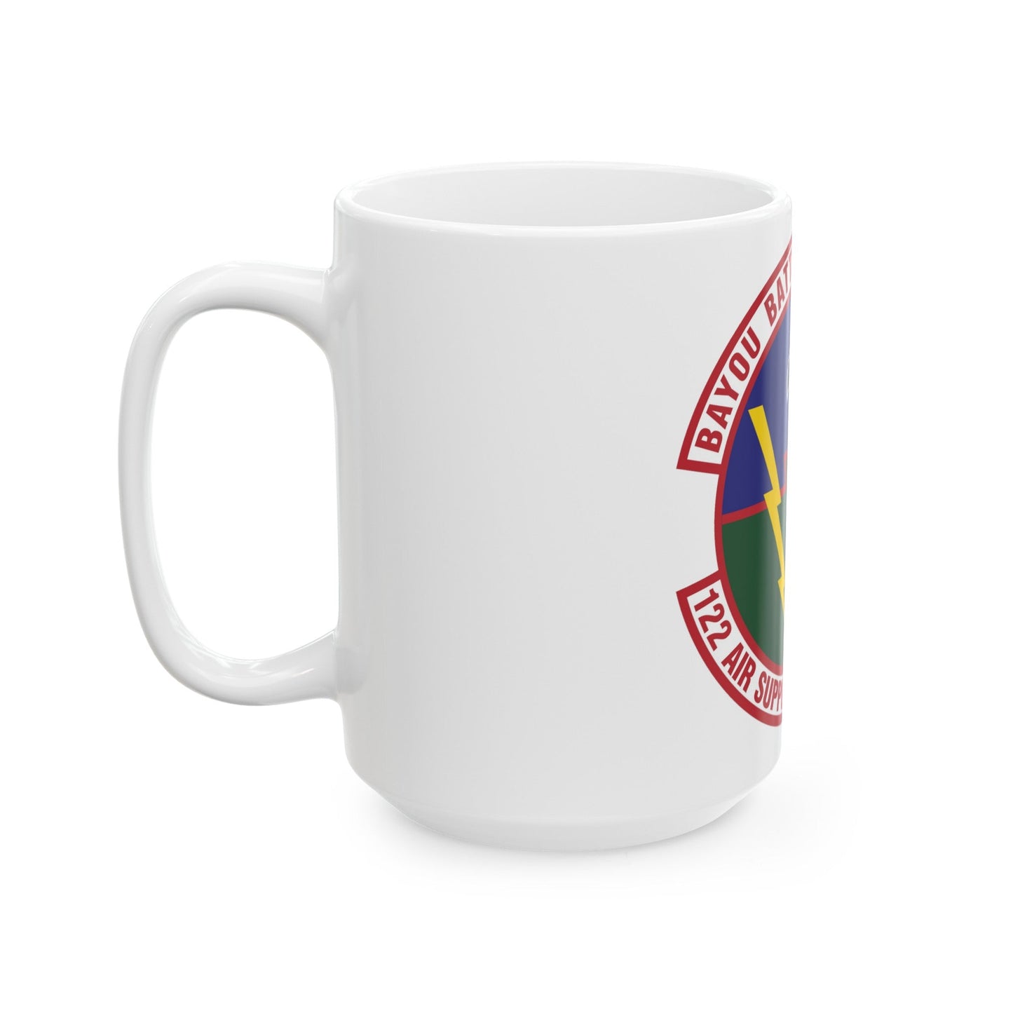 122d Air Support Operations Squadron (U.S. Air Force) White Coffee Mug-The Sticker Space