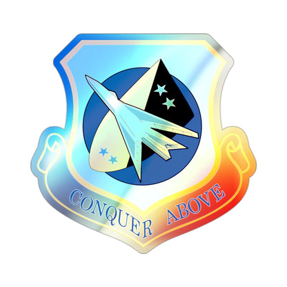 122d Fighter Wing (U.S. Air Force) Holographic STICKER Die-Cut Vinyl Decal-2 Inch-The Sticker Space